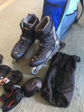 K2 Velocity Inliner Inlineskates Gr. 45 komplett Paket !