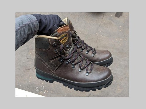 Men meindl boots black - black, leather