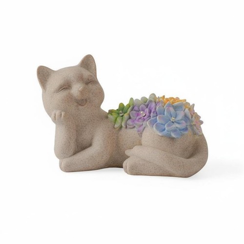 Solar gartenfigur katze - solar,