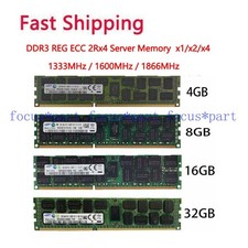Samsung 32GB 4GB 8GB 16GB DDR3