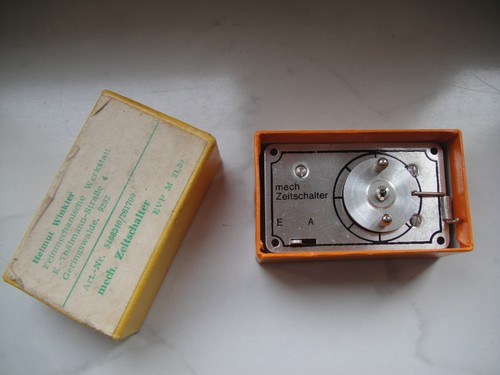 Ddr mechanischer zeitschalter - ddr,