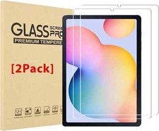 2x Samsung Galaxy Tab S6 Lite Panzerfolie Schutzglas Hart 9H Displayschutz Glas