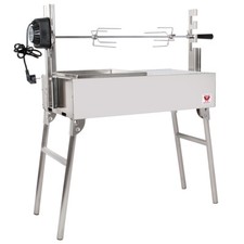 Spießbratengrill Hähnchengrill Kohle Grill BBQ Spießgrill Grillspieß Beeketal