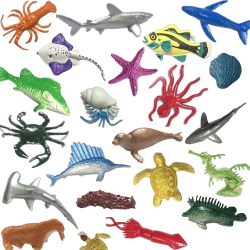 Meerestiere figuren set - meerestiere,