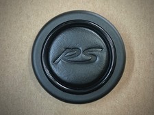 Leder Hupenknopf Leather Horn