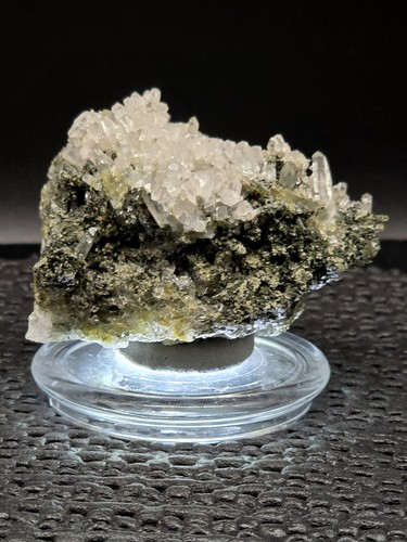 Mineralien bergkristall stufe - mineralien:,