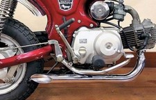 Honda Dax Monkey drag pipe