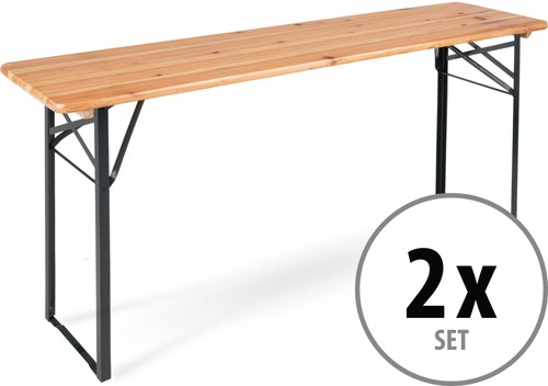 Set biertisch klappbar - 2x,