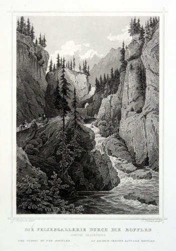 Felsengalerie rofflaschlucht - felsengalerie,