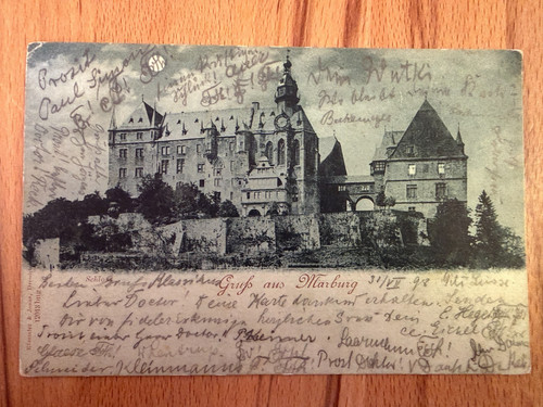 Marburg 1898 - ak,