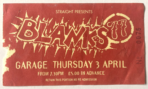 Blanks thursday 3rd april - -,
