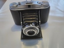 Fotoapparat alt, Balgenkamera, Klappkamera, Agfa Isolette II, Filmformat 6x6