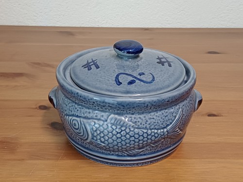 Fischtopf mit deckel - fischtopf, aus