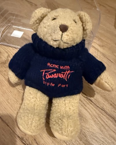 Pavarotti hyde park teddy - pavarotti, +