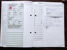 1980 Kfz Brief Fahrzeugbrief