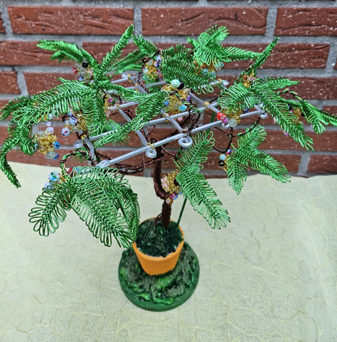 Bonsai drahtskulptur wire tree - bonsai,