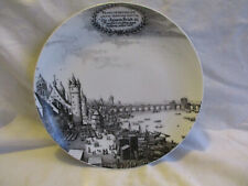 Sammelteller " FRANKFURT. - Die Steinerne Brücke  " nach Mattheus Merian um 1650