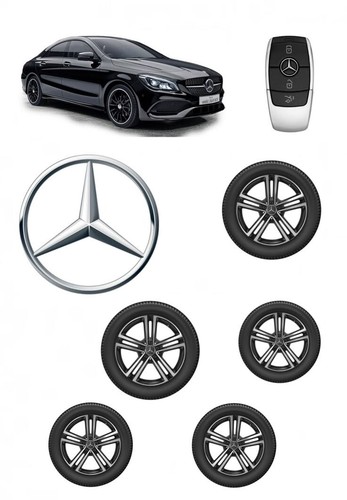 Mercedes tortenaufleger - mercedes,