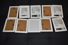 10 xIKEA FISKBO Bilderrahmen 13 x 18 cm Weiss Fotorahmen Bilder Foto Rahmen ✅.