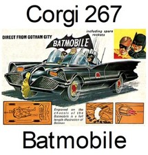 Corgi 267 Batman Batmobile