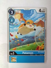 Patamon BT3-020 Digimon Card
