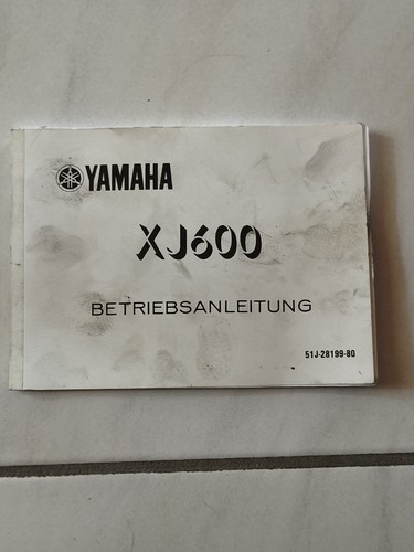 Yamaha xj600 51j - xj600,