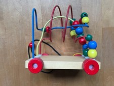 Nachziehspielzeug Schiebespielzeug Holz für Babys und Kleinkinder