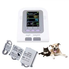 Farb-LCD Veterinär Blutdruckmessgerät NIBP 3 Manschetten Hund Katze Haustiere