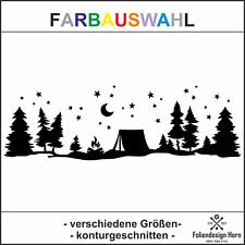 Aufkleber Wohnwagen Camping