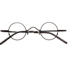Matte Retro-Brille Rahmen