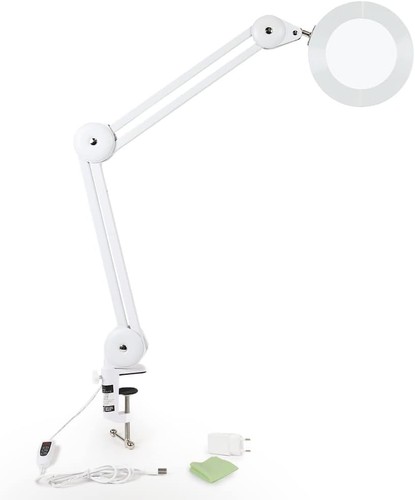 Led lupenleuchte mit - led,