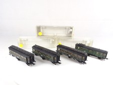 Trix 23017 Personenwagen-Set Bayern grün, (4 Wagen)  sehr guter Zustand mit Verp