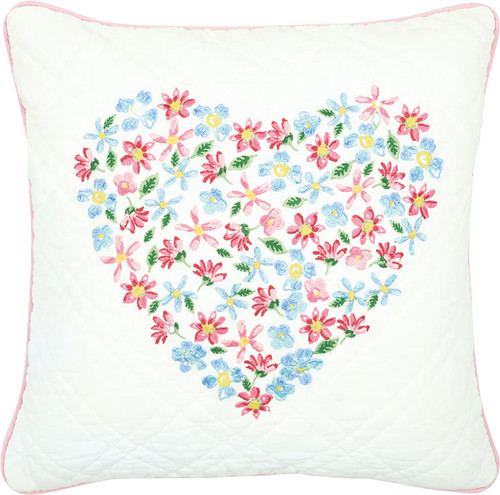 Greengate columbine love - love, white