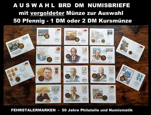 Auswahl numisbriefe 50 - auswahl,