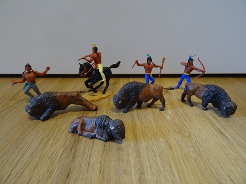 Timpo toys figuren indianer - toys,