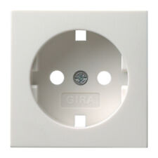 Gira Abdeckung für Steckdose System 55 glänzend , matt , creme , Alu , schwarz