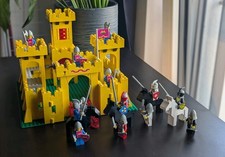 LEGO 375 Gelbe Ritterburg Yellow Castle  Vollständig