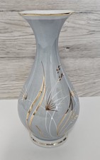 Spechtsbrunn Vase grau Gold