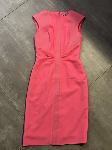 Kleid neon koralle - kleid,