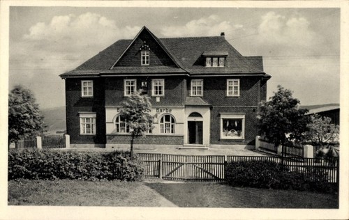 Saalfeld der saale - ak,