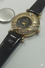 Damenuhr Regent Goldauflage aus den 80-90er Jahren New old Stock absolut neu rar