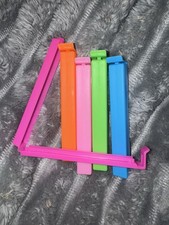 5er Set Tütenclips bunt –