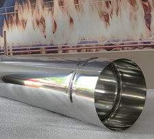 Edelstahl Schornstein