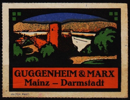 Alte reklamemarke - alte,