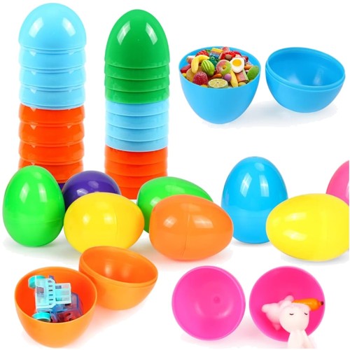 Stück plastik ostereier - plastik,
