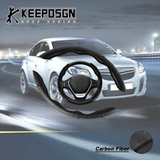 Lenkradbezug Schoner Hülle Abdeckung Carbon Fiber Leder für Opel Astra g h j k