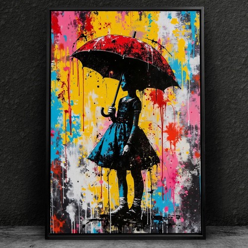 Wandbild abstrakt banksy - ✅,