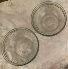 2 alte Kompottschalen