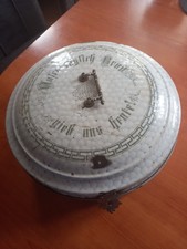 Antike Emaille Brotdose