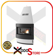 Pellet Eckkaminofen EVA CALOR RAFFAELLO - Mail Für Rabatt Senden